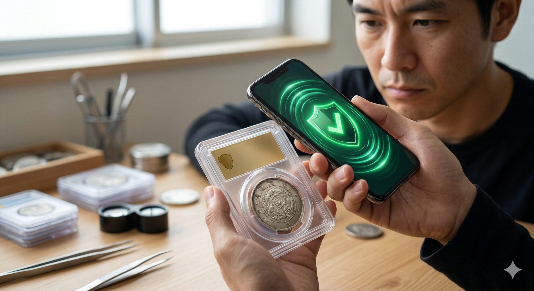 NFC技術と真贋判定システムによる対策